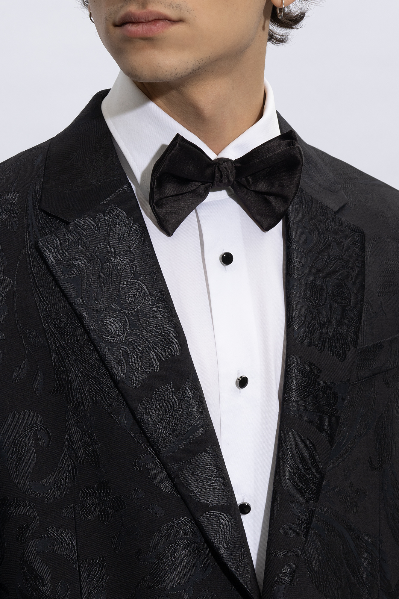 Black Silk bow tie Giorgio Armani Vitkac Spain